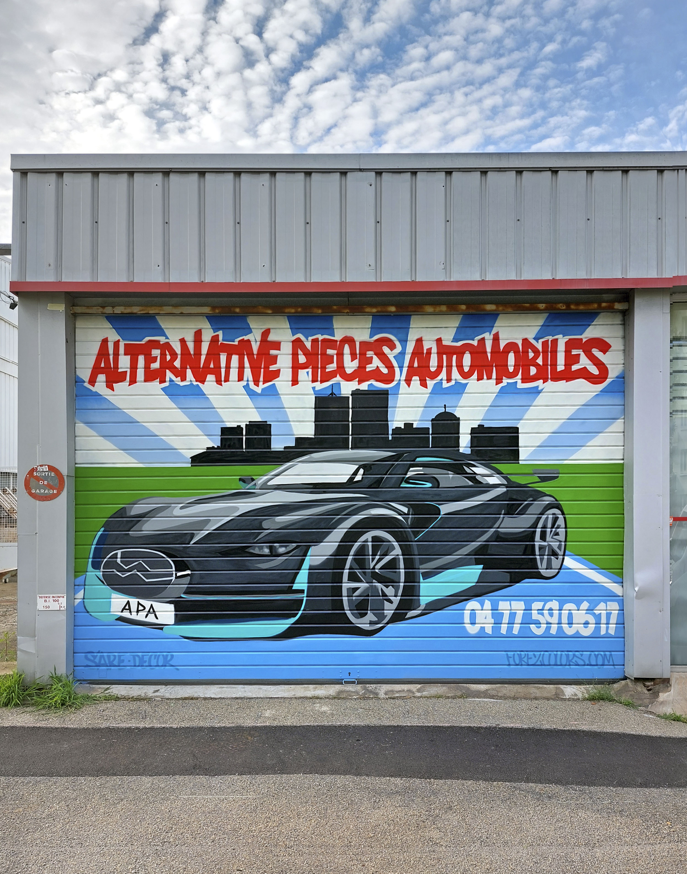Graffiti-store-Alternative-pieces-automobiles