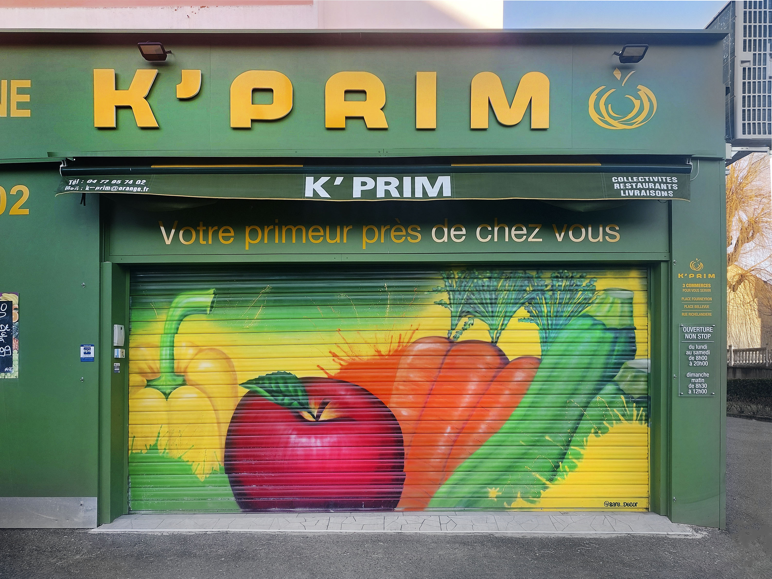 Decoration-graffiti-store-magasin-K-prim-Saint-Etienne