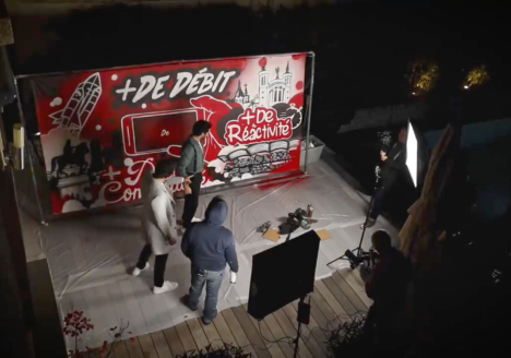 Tournage-SFR-fresque-graffiti-Sare-Decor