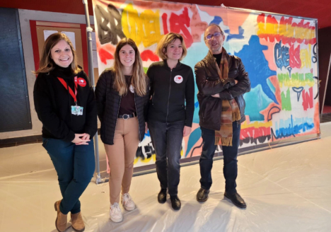 Fresque participative à l'IUT de Saint-Etienne