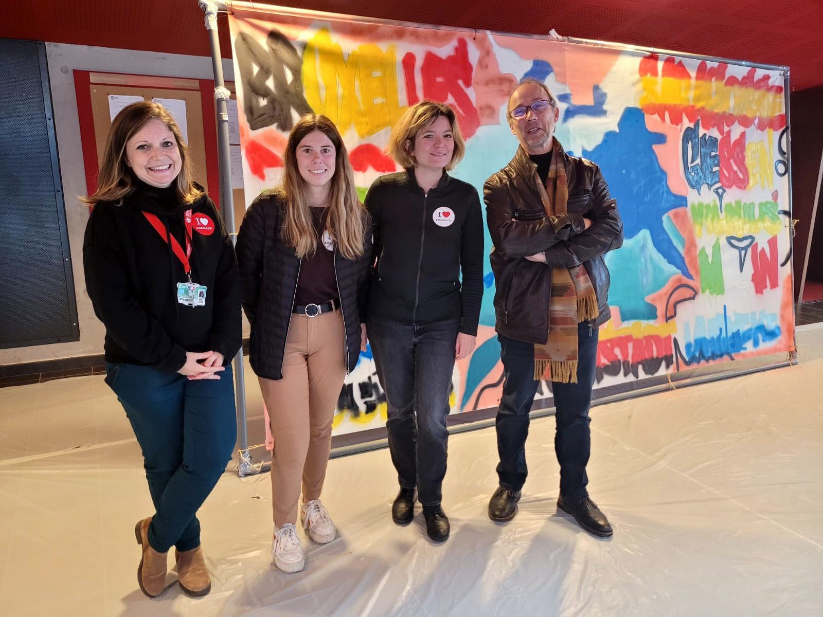 Fresque participative à l'IUT de Saint-Etienne