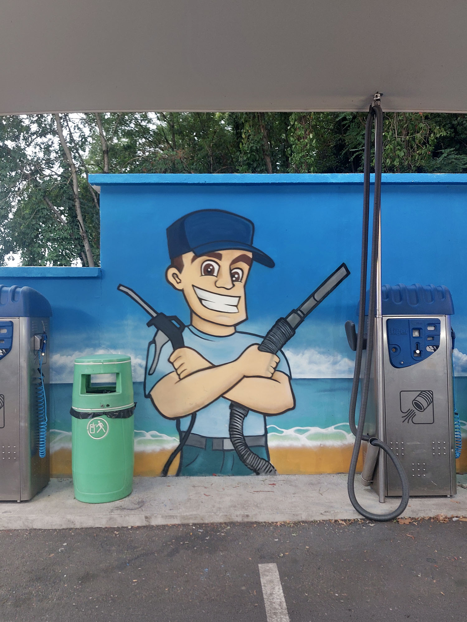 Peinture décorative Lavage auto du Valvert Peinture décorative Lavage auto du Valvert